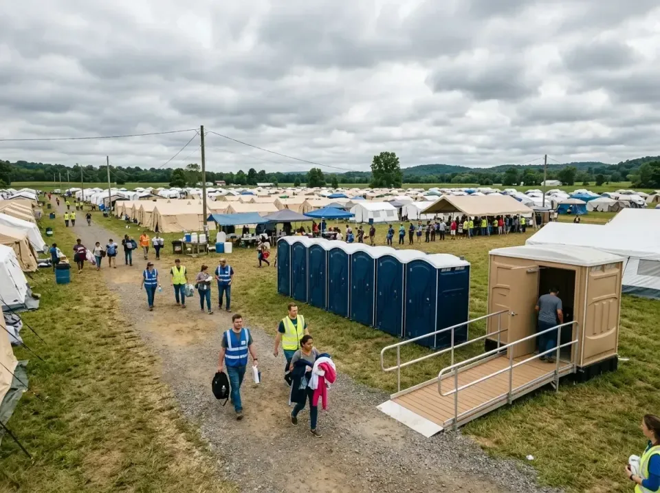 disaster-relief-camp-restrooms-010 — frequently asked questions, Dumpster & Portable Bathrooms Rental in Meadowbrook, VA